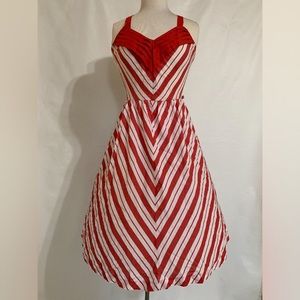 Vintage Cross-Back Dress